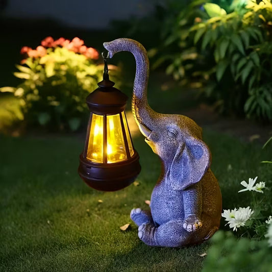1 Piece Elephant Solar Lantern