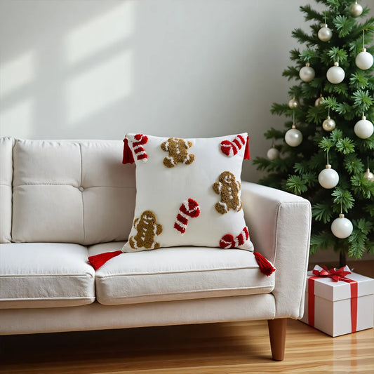 Christmas Fleece Pillow Cover